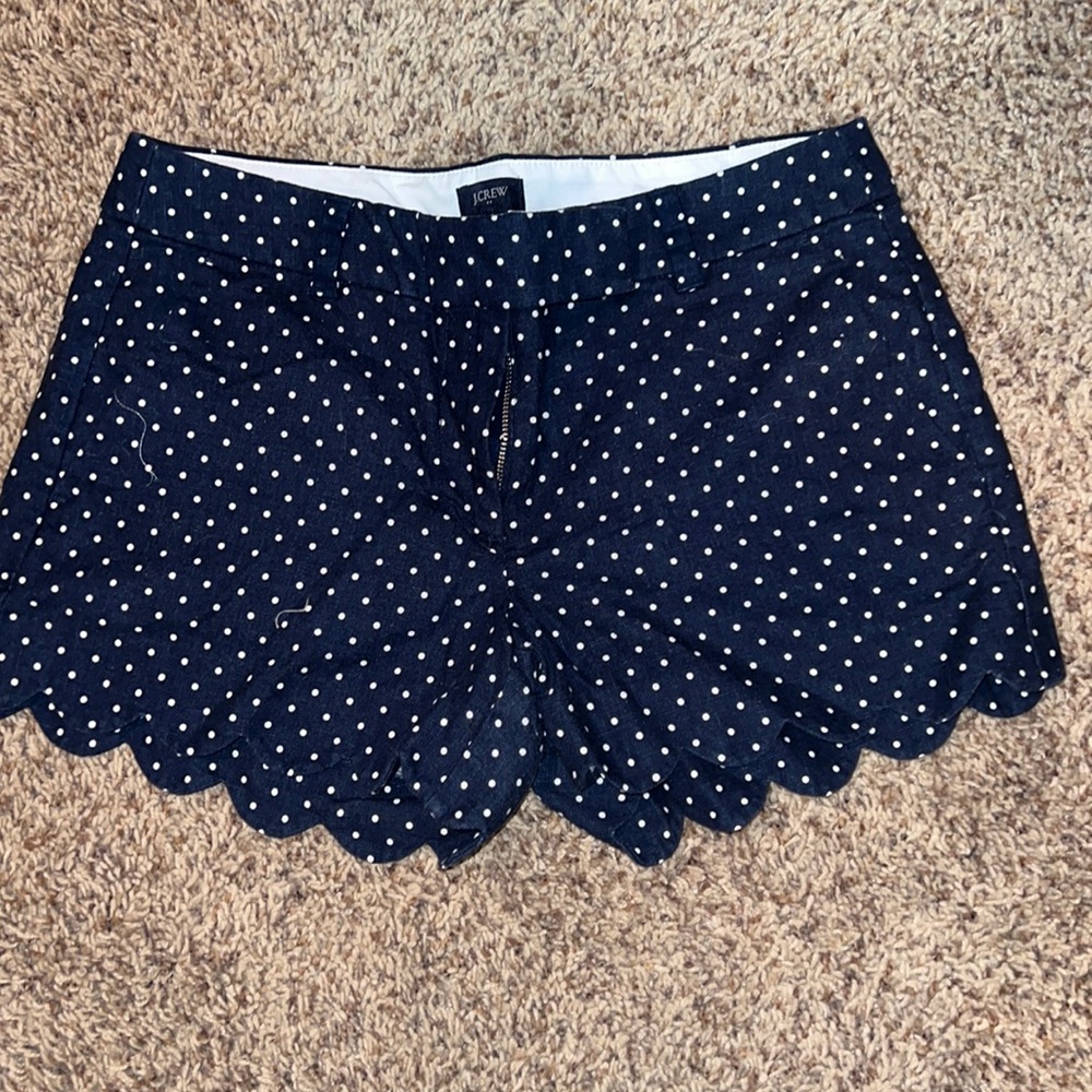 J crew linen shorts